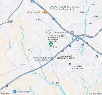 600 Yards Plot For Sale In G15/1 Islamabad
