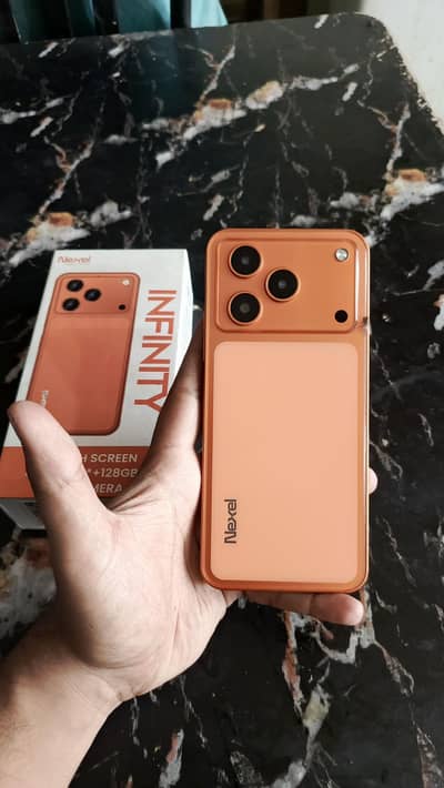 nexel infinity 4+4/128 gb 10/10 condition