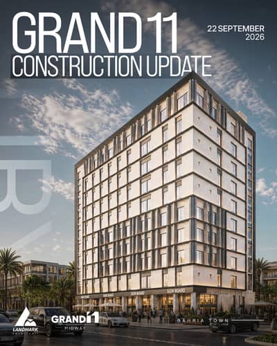 Luxury 1 Bedroom Apartment for Sale | Grand 11, Sector D | Easy Installment Plan