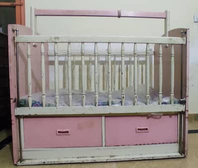 Baby Cot with mattress