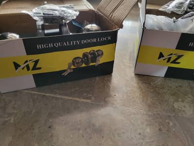 2x Metal Door locks (brand new)