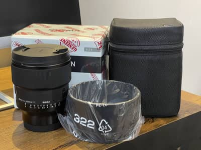 Sigma 85 1.4 Art Sony [Rarely Used] Complete Box