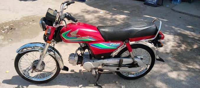 Honda CD70 Bike with Documents complete