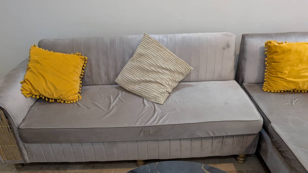 L shape sofa 1