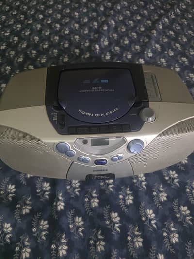 Panasonic CD and cassette player