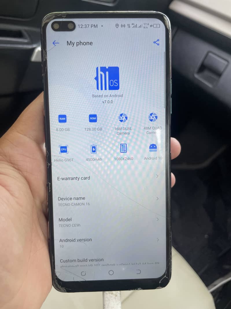 Tecno Camon 16 1