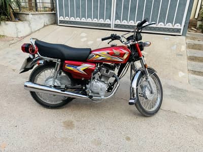 Honda CG 125s special edition chrome
