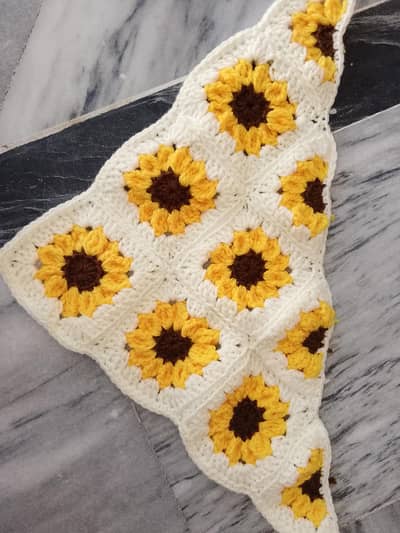 sunflower bandana