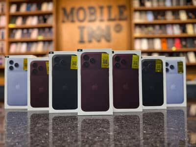 Box Pack Iphone 18 Peo | 18 Pro Max 256 | 512 | 1TB PTA Approved Ready