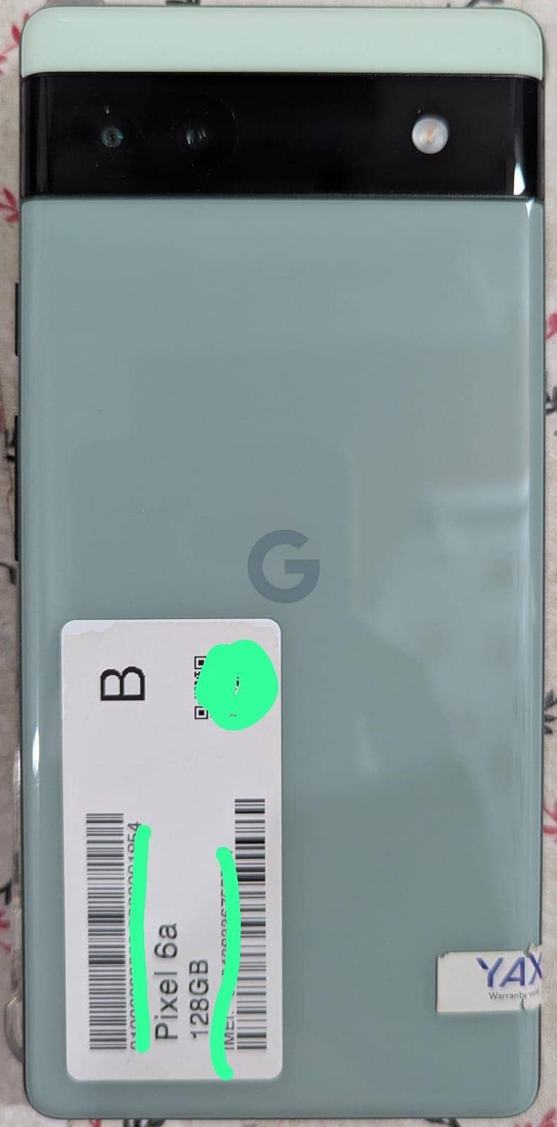 Google Pixel 6a 0