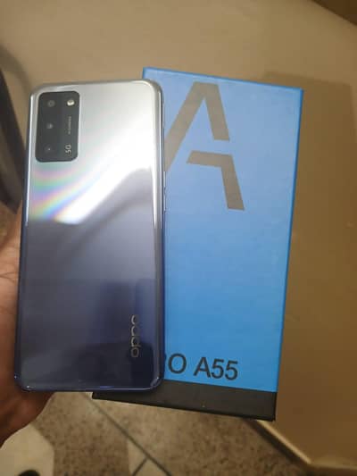 oppo a55 [8/256)gb complete box