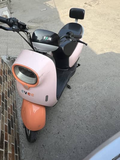 Evee Nisa Scotty 2200 km driven  600w motor
