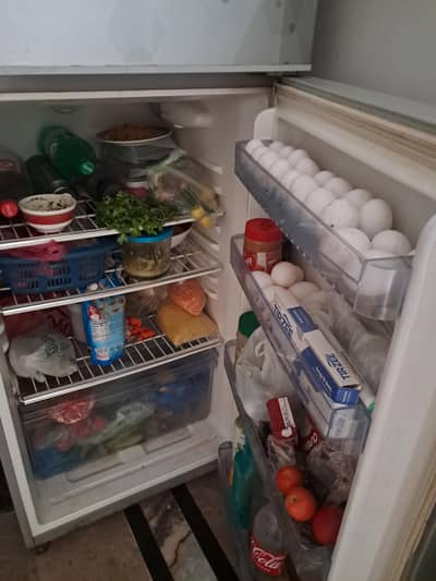 2 door haier best working condition refrigerator for sale