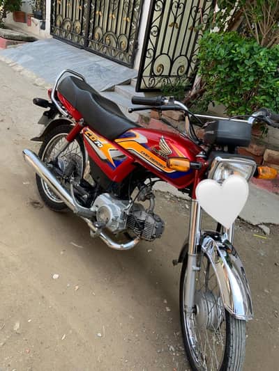 Honda 70 2024 ka end per nikli hai
