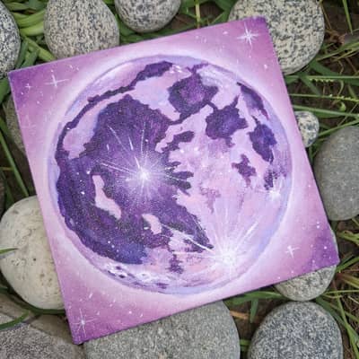 Moon Painting