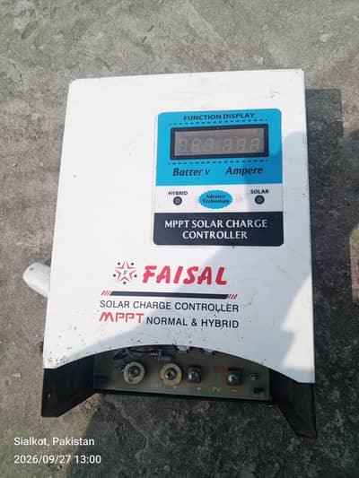 Faisal mppt solar charger controller simple 12v