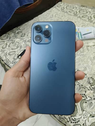 iPhone 12 Pro Max| 512 Gb | Pacific blue |non pta Factory Unlock |Box|