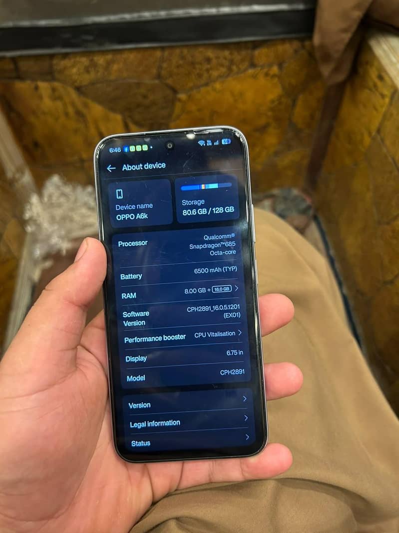 OPPO A6k 1