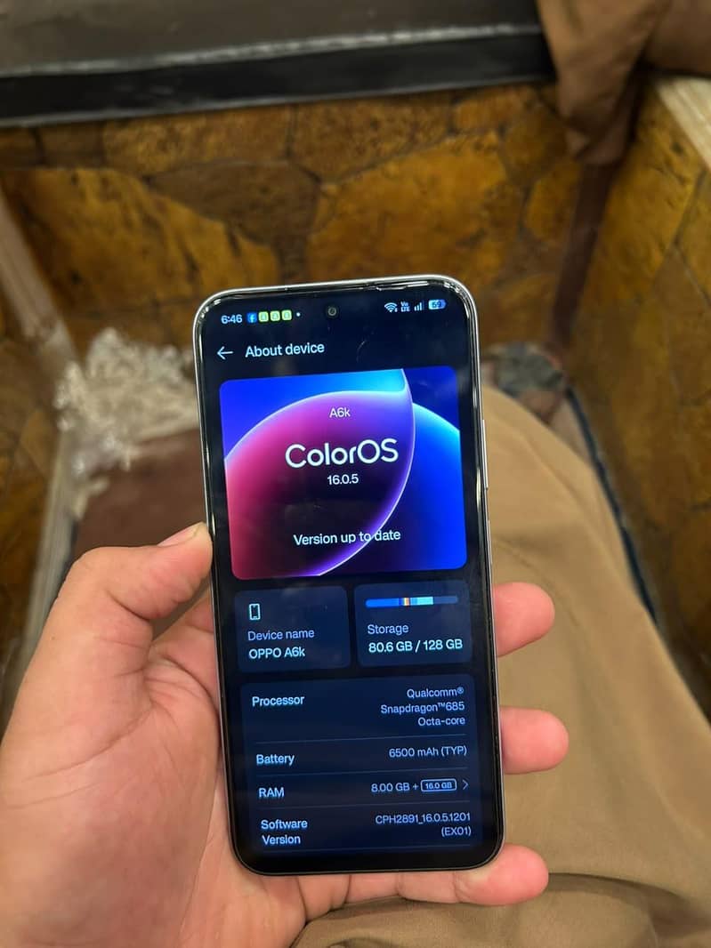 OPPO A6k 5