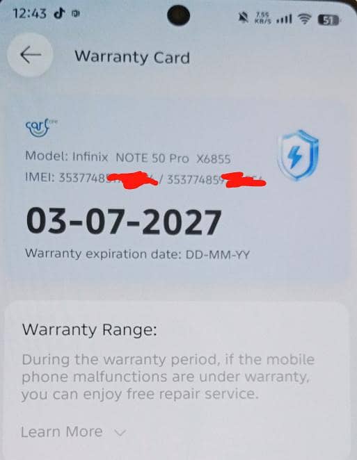 Infinix Note 50 Pro 6