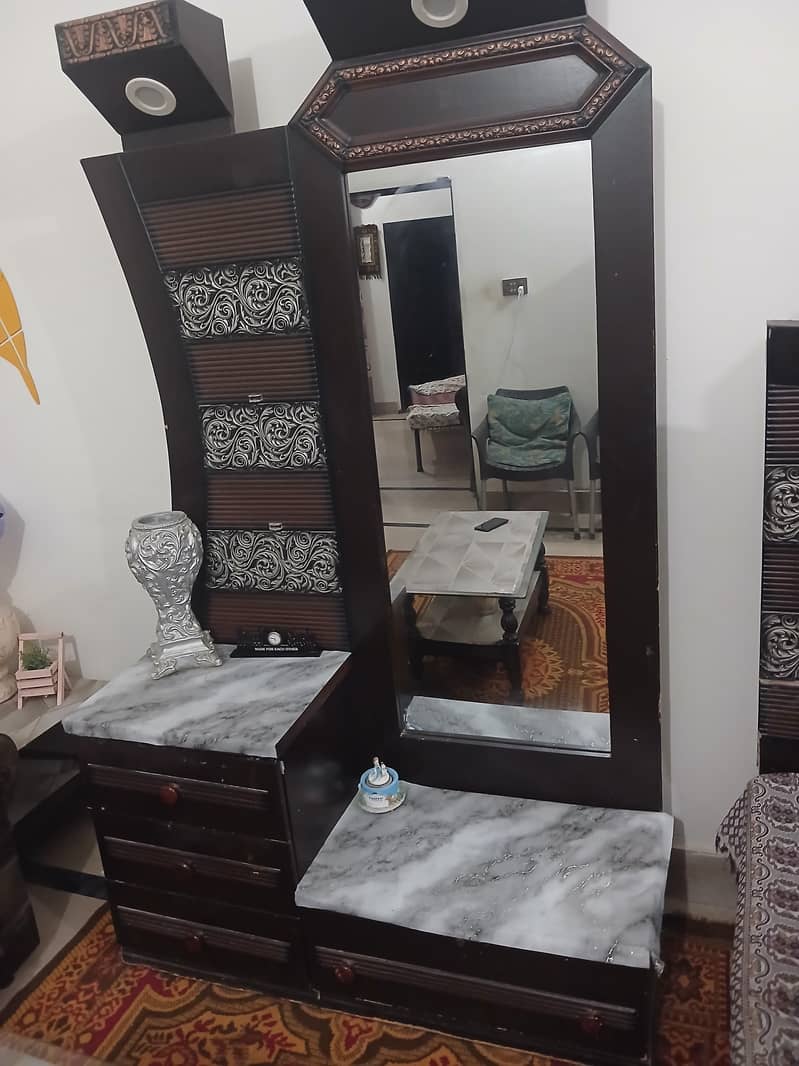 bed set with dressing sofa cupboard 4