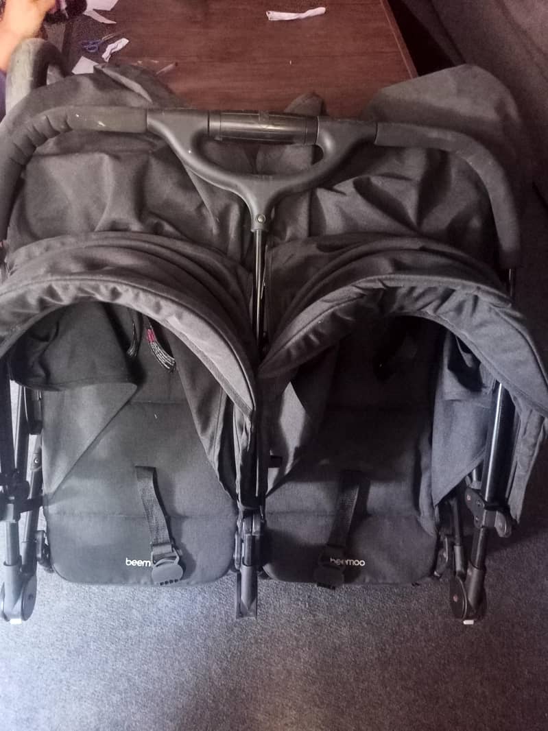 imported double pram/stroller 4