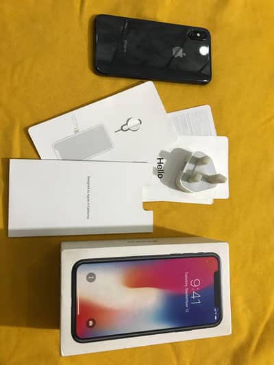 Apple iPhone X black colour