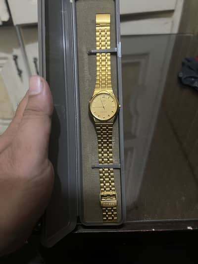 Original Citizen Quartz Japan Gold Tone Vintage Watch