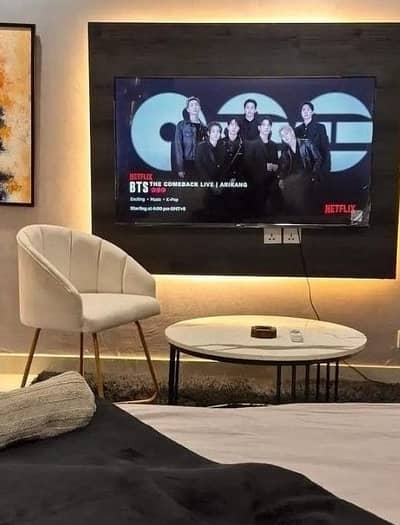 Daily, Weekly Basis One bedroom Studio Fully Furnished Luxury Apartment Available For Rent Location:- Gulberg greens Islamabad & Bahria Islamabad Phase 1, Phase 4 or Phase 7 Islamabad Luxury Apt Available For Rent