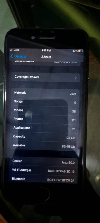 iphone 7 128 Gb Pta Approved