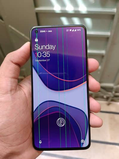 One Plus 8T 12/256 Pta approved just lines in panel no any issues