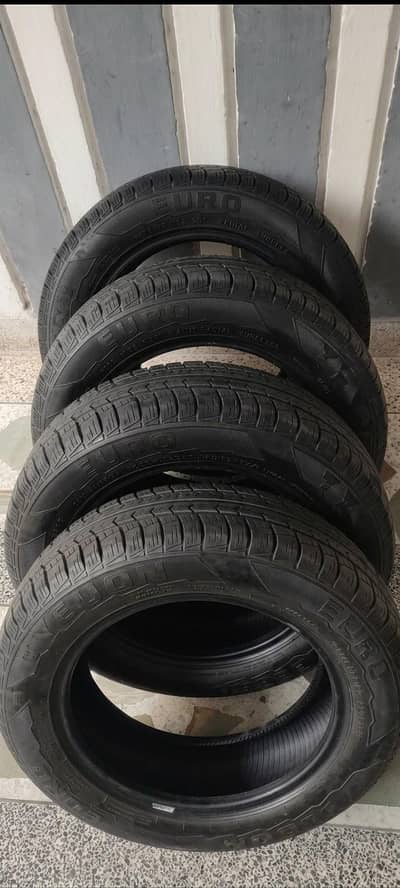 Selling slightly used tyres