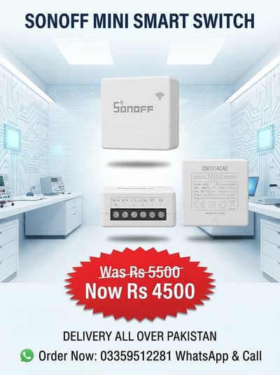 SONOFF MINI R2 10A Two-Way Smart WiFi Switch.