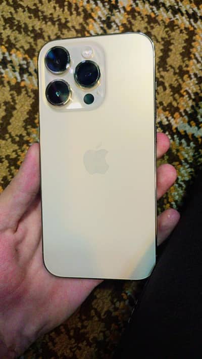 iPhone 14 Pro Gold Jv 128gb 81%health 10/10