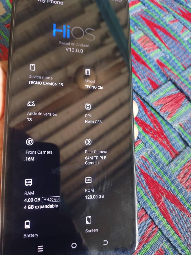 Tecno Camon 19 7