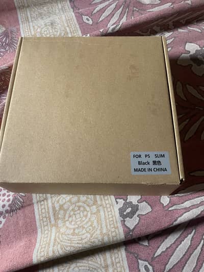Ps5 slim new black plates with box