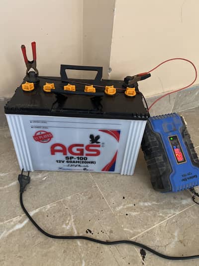AGS 11 plates 100AH battery for sale