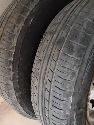 cultus old model geniune rims with japanese yokohama tyres