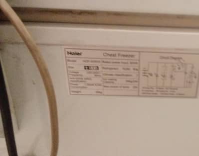 Haier Deep freezer HDF. 385. shop Walmart