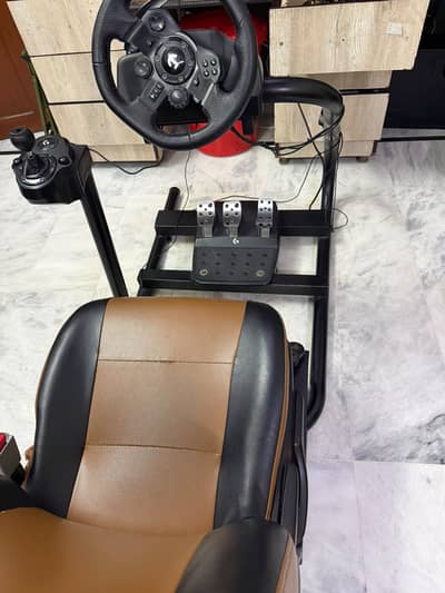 Logitech G923 Sim Racing Setup with Custom Cockpit / Seat & Shifter