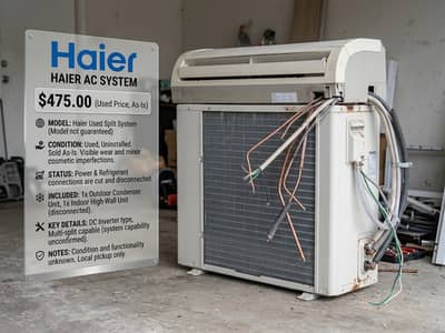 Haier split air-conditioner set