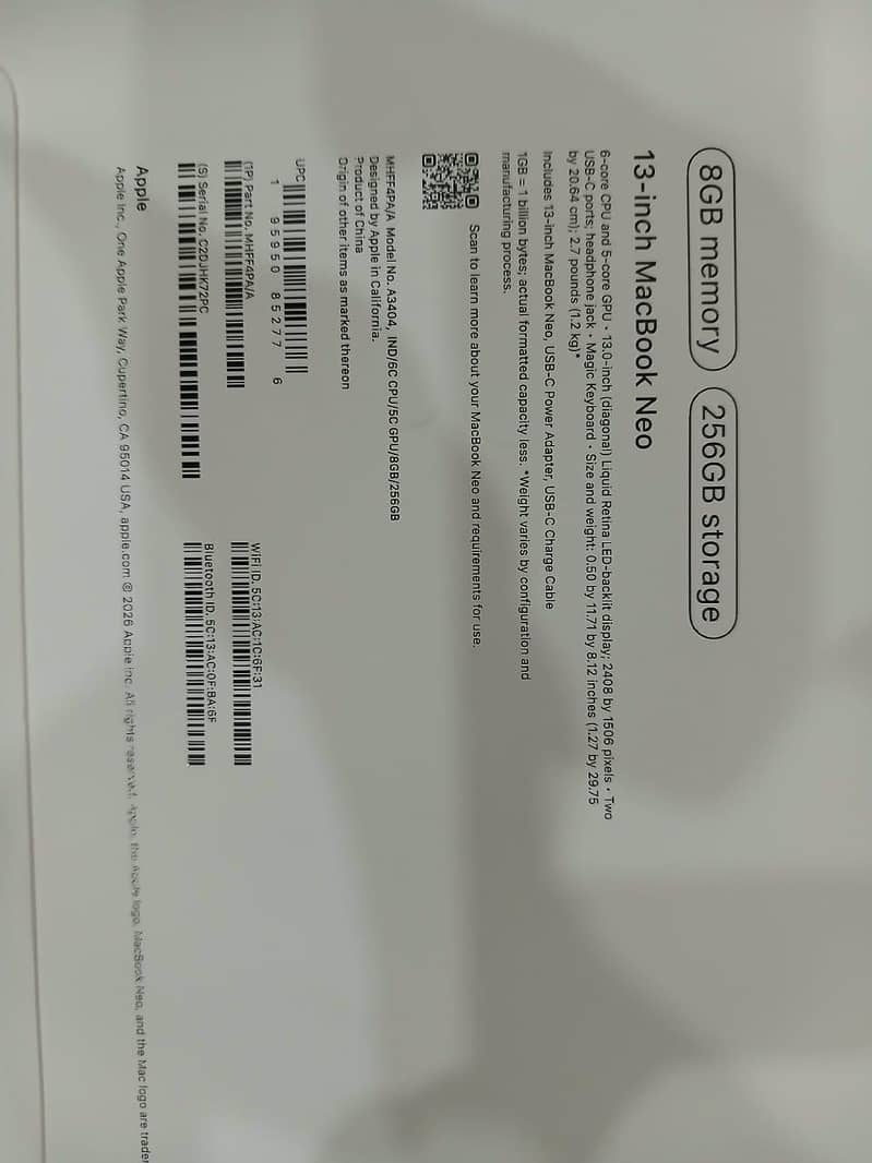 Macbook Neo 0