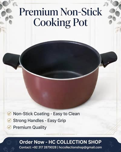 *Tefal Original Cooking Pot Without Lid - Made in France*