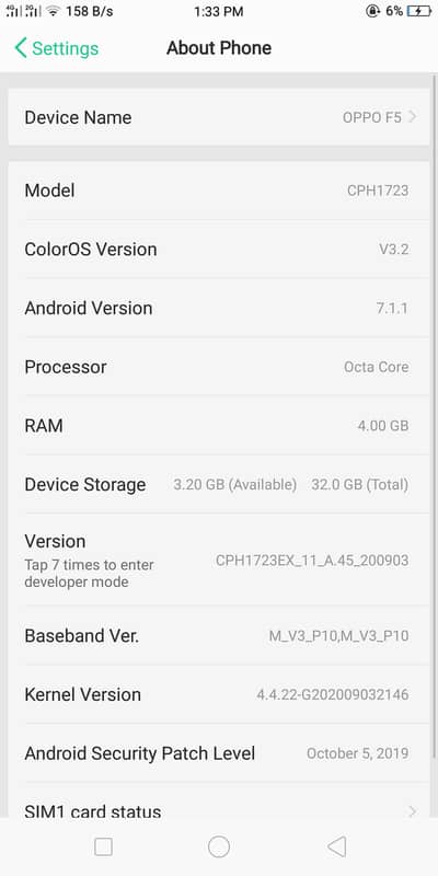 OPPO F5