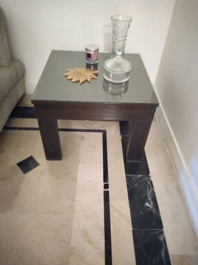 Wooden Centre table/Separate Side table