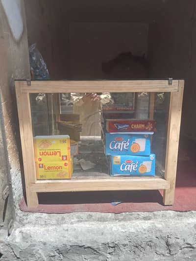 Wooden Glass Display Counter for Sale