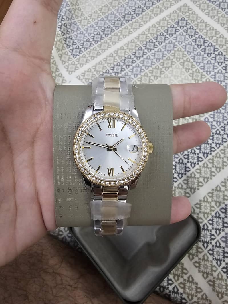 fossil two tone 0