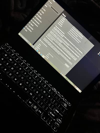 imported 2-in-1 touch laptop us import