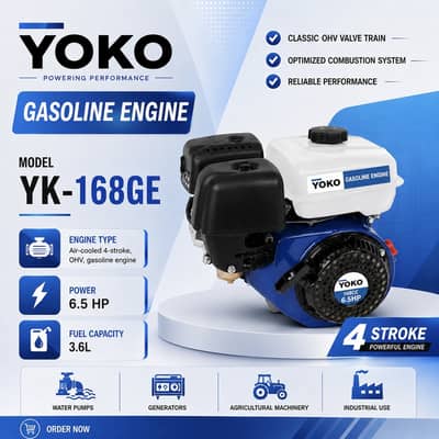 Yoko Gasoline Engine Petrol Engine 6.5HP