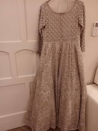 Beautiful Walima Dress – Heavy Embroidery – Worn Once
